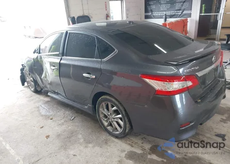 2015 Nissan Sentra Sr from USA, damaged, VIN 3N1AB7AP3FY368029